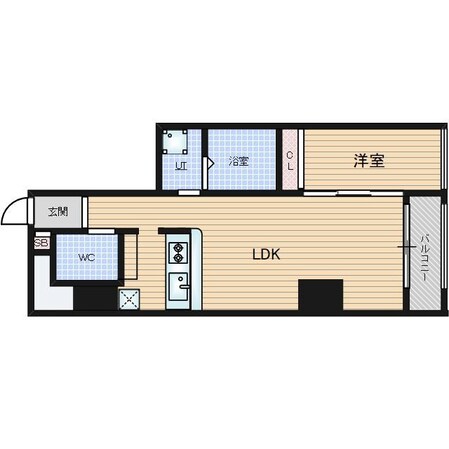 コスモ釣鐘町の物件間取画像